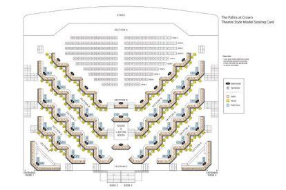 crown palms|crown palms seating map.